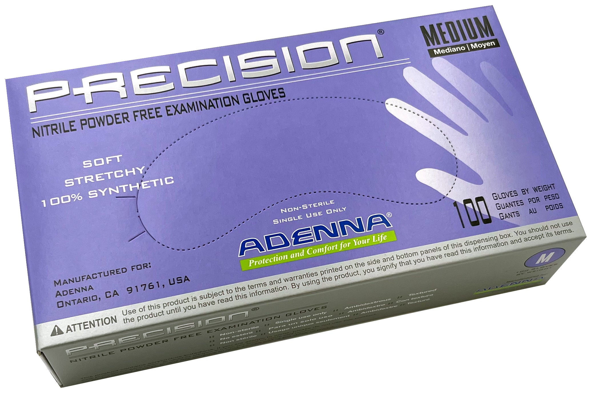 Adenna Nitrile Precision Examination Gloves