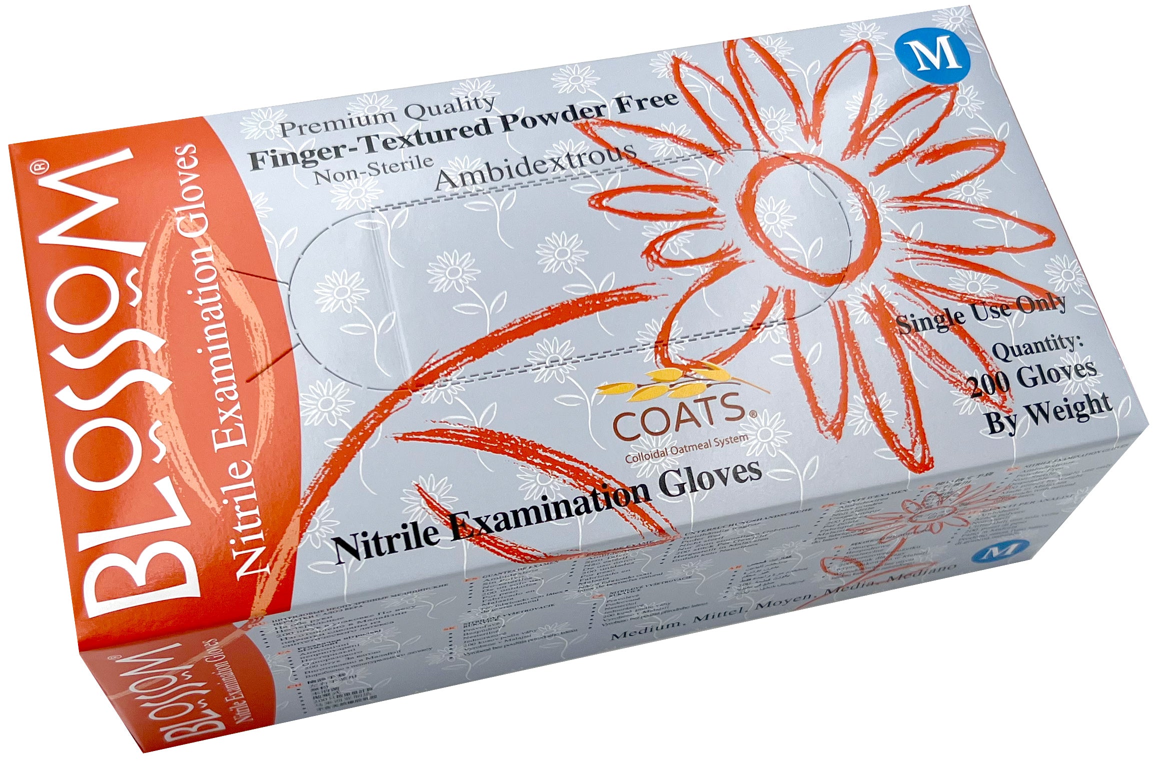 Blossom Nitrile COATS Examination Gloves