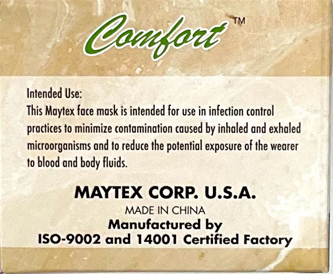 Maytex Earloop Pink Exam Mask | Intended Use