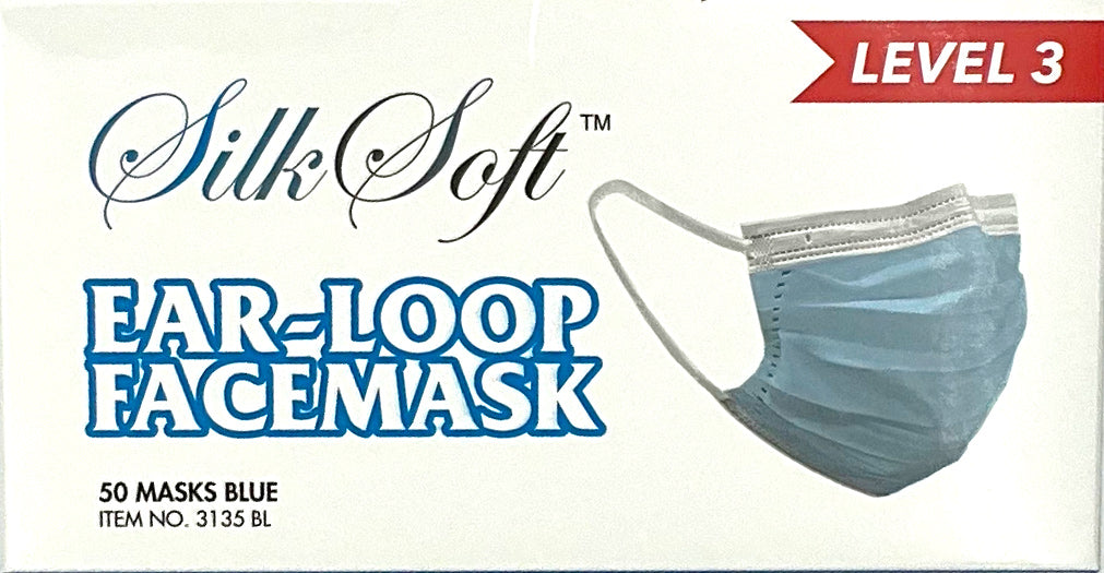 Maytex Silk Soft Blue Exam Mask | Box Front