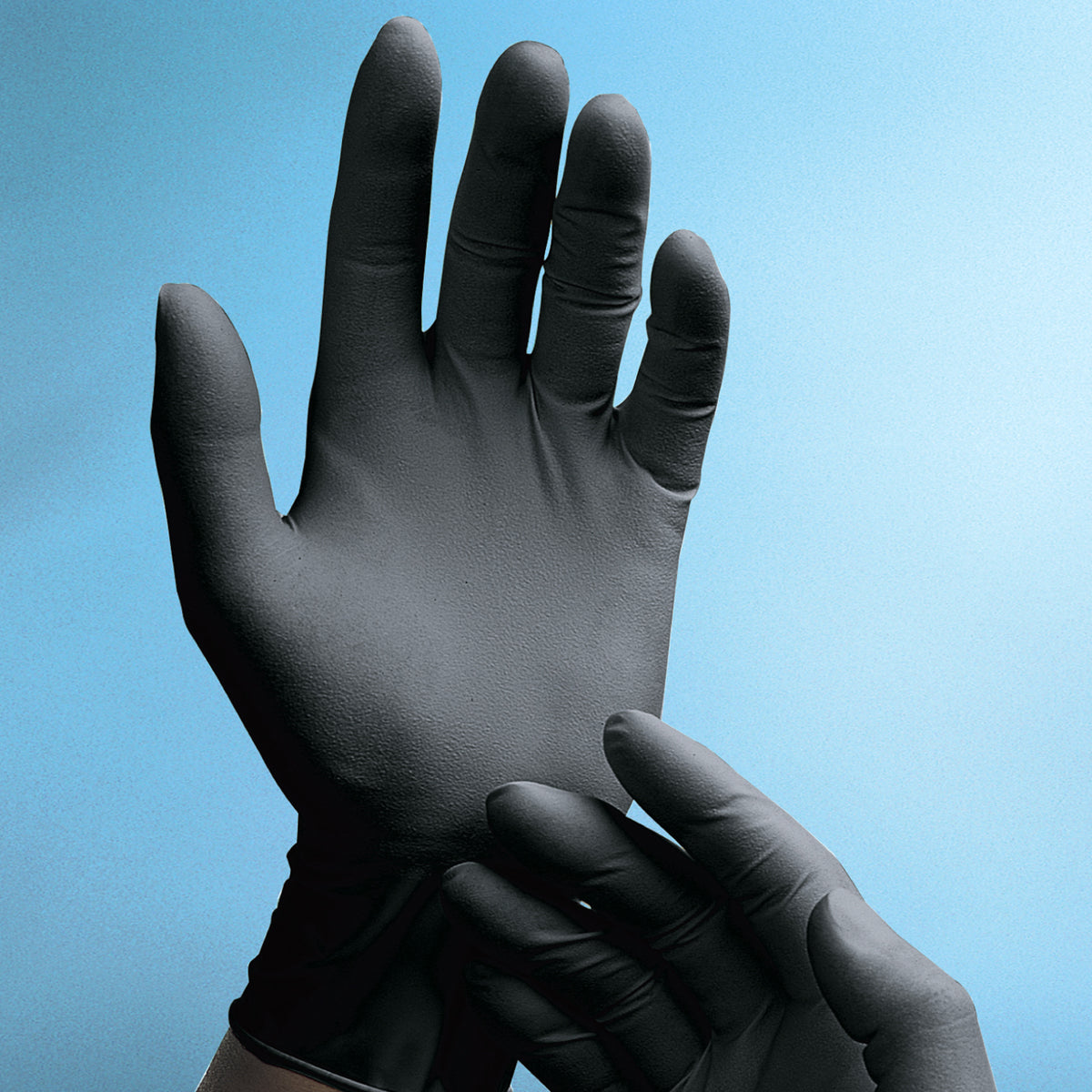 Black Nitrile Gloves