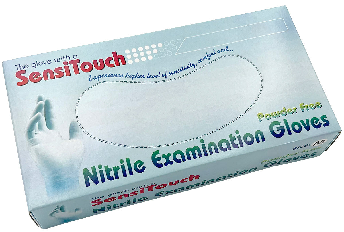 Sensitouch Powder-Free Nitrile Examination gloves