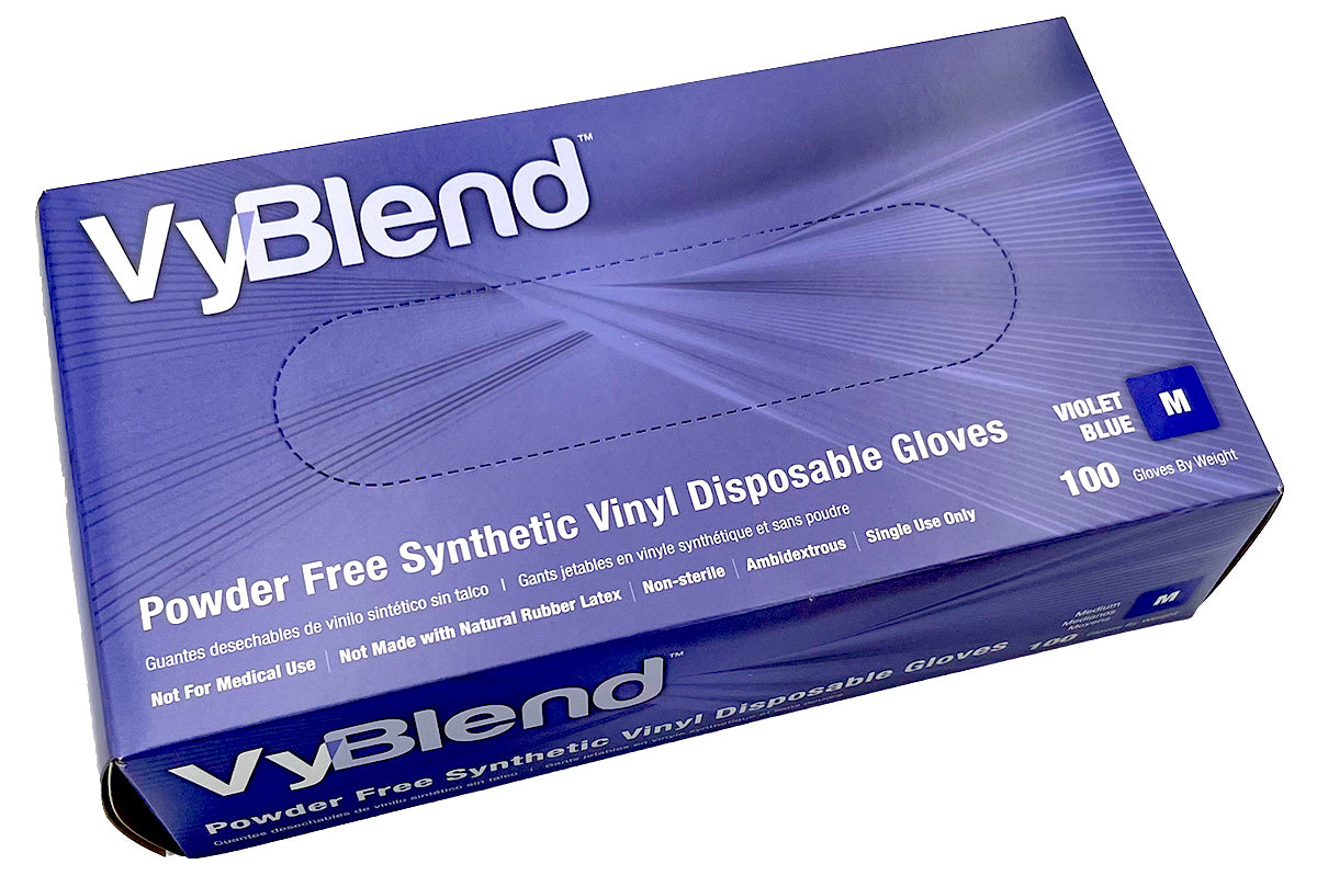 VyBlend Vinyl/Nitrile Hybrid Gloves - Main Image