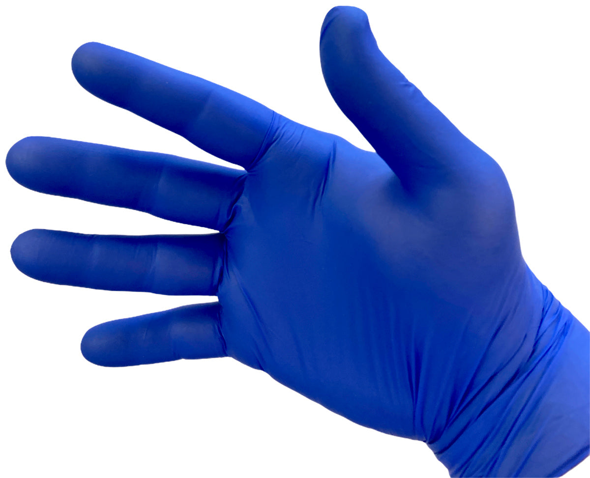 ProWorks Nitrile Exam Gloves on hand