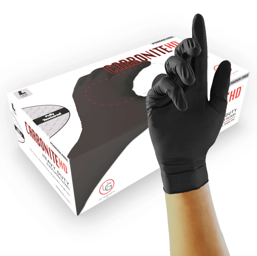 Carbonite HD Nitrile Gloves