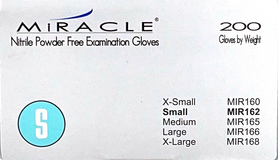 Adenna Miracle Nitrile Powder Free Examination Gloves | Sizes