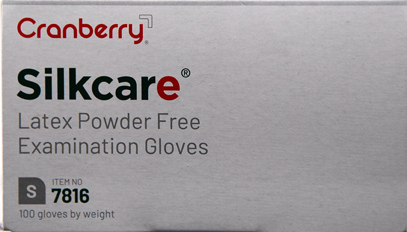 Cranberry Silkcare Latex Gloves | Distribution Information
