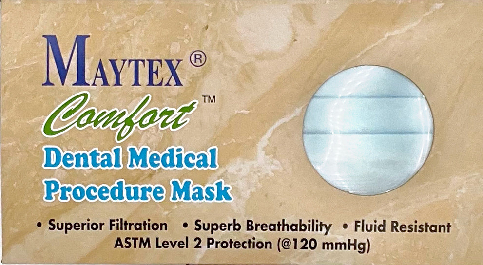 Maytex Earloop Mask | Top of Box
