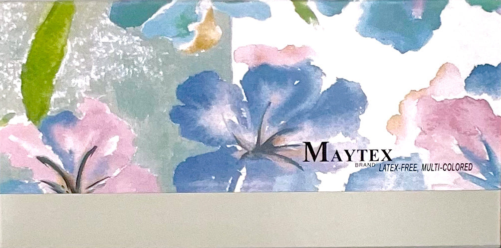 Maytex Earloop Floral Exam Masks | Box Detail