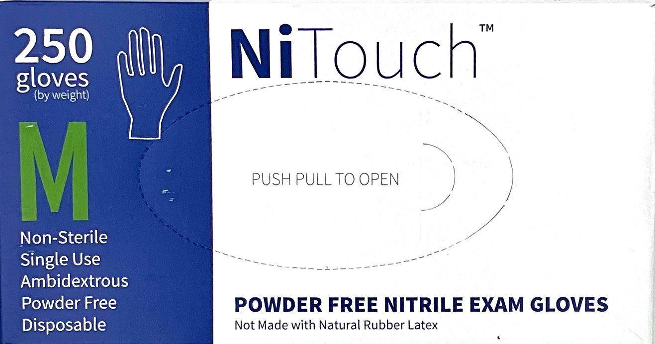 NiTouch Nitrile Gloves | Top of Box