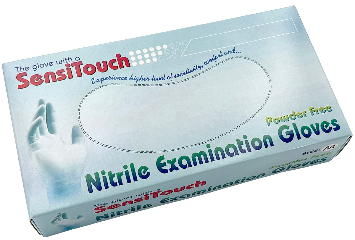 Sensitouch Powder-Free Nitrile Examination gloves