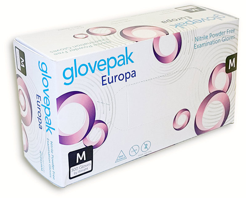 GlovePak Europa Nitrile Exam Gloves